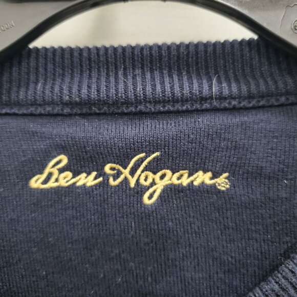 Ben Hogan Men's Big & Tall Navy Blue Troon Crew Neck Tencel Golf Sweater XXL - Picture 5 of 8